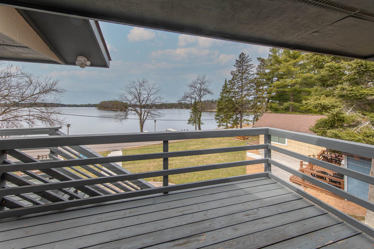 Lake Minocqua from the balcony